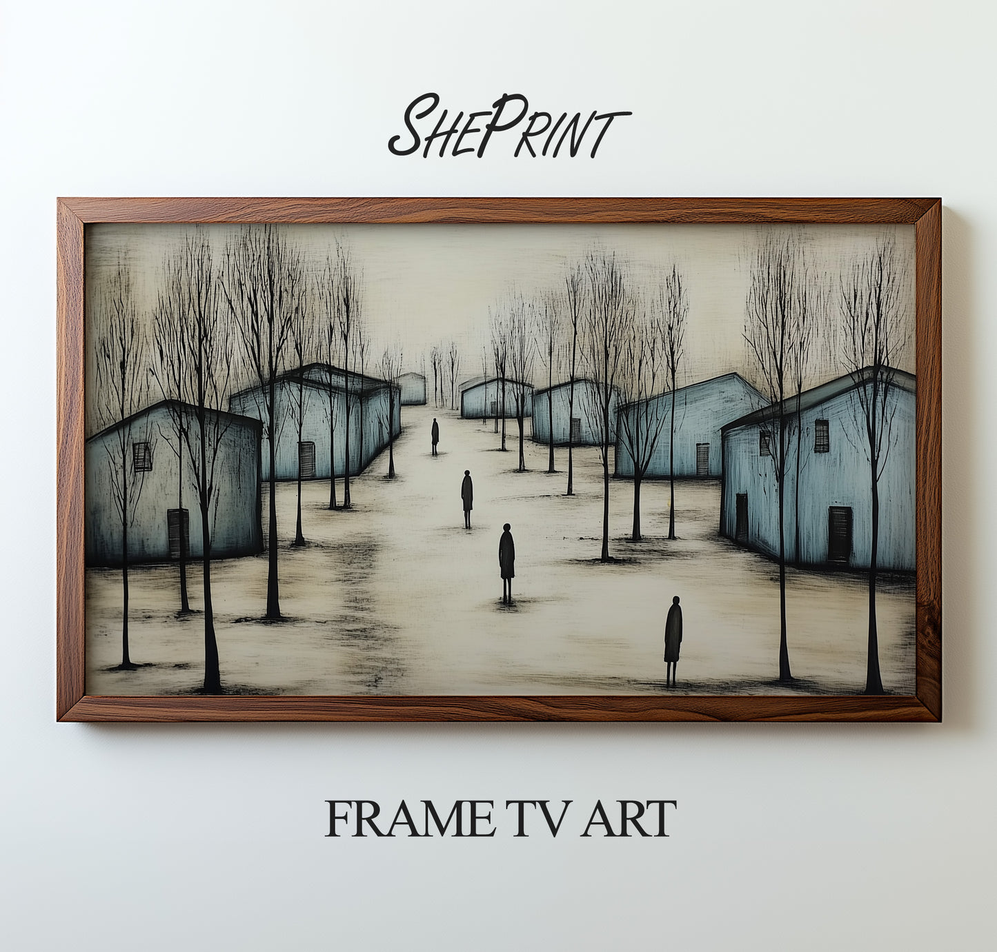 Distant Souls Winter Frame TV Art preview on screen