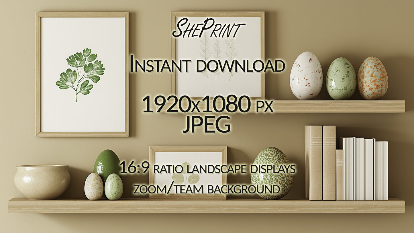 Easter Zoom Background preview 4