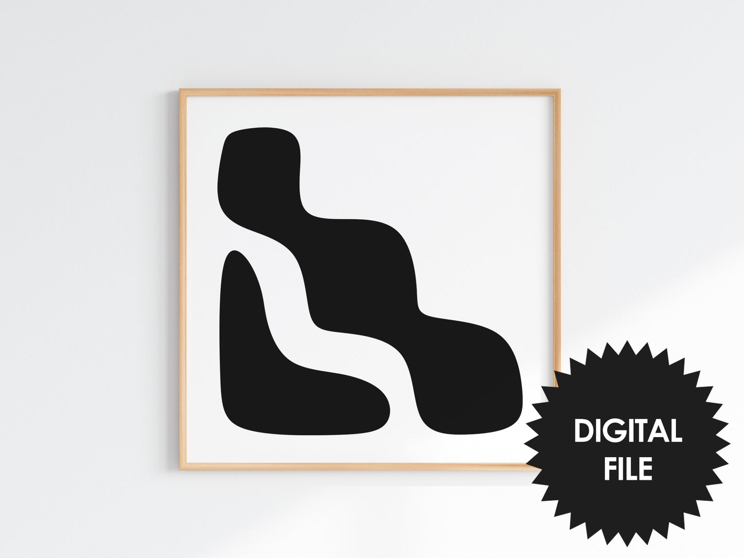 Printable Abstract Art #03 Abstract Harmony, Set of 9 Prints