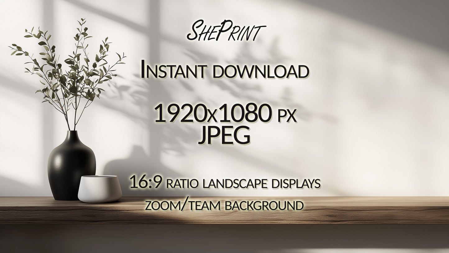 Simple Minimalist Zoom Background For All Occasions preview clear version full image