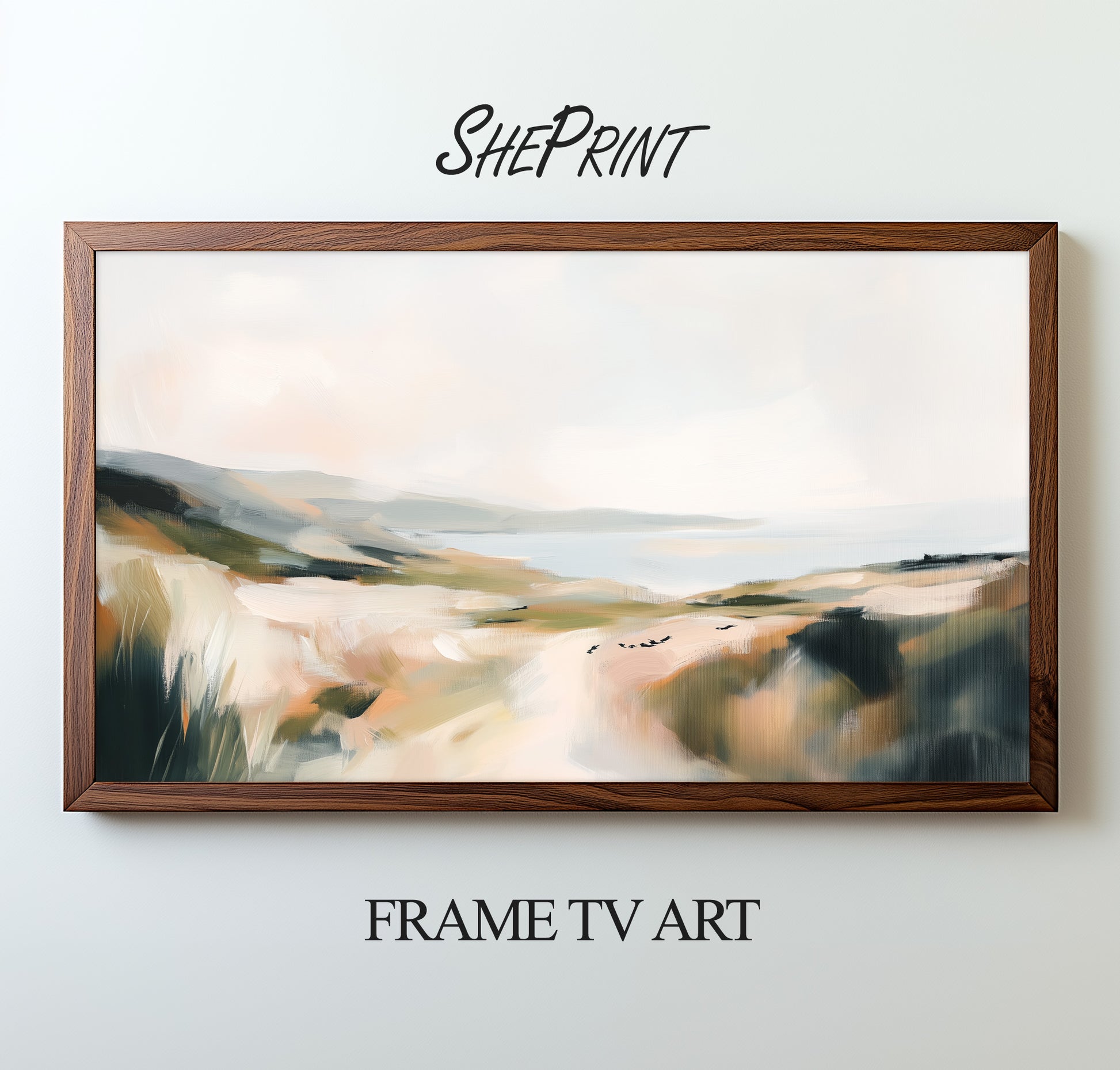Abstract Summer Landscape Frame TV Art preview