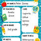 First Day of School Sign, Template Editable in Canva, Letter Size, Digital Download