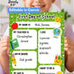 First Day of School Sign, Editable in Canva Template, Letter Size, Digital Download, green version