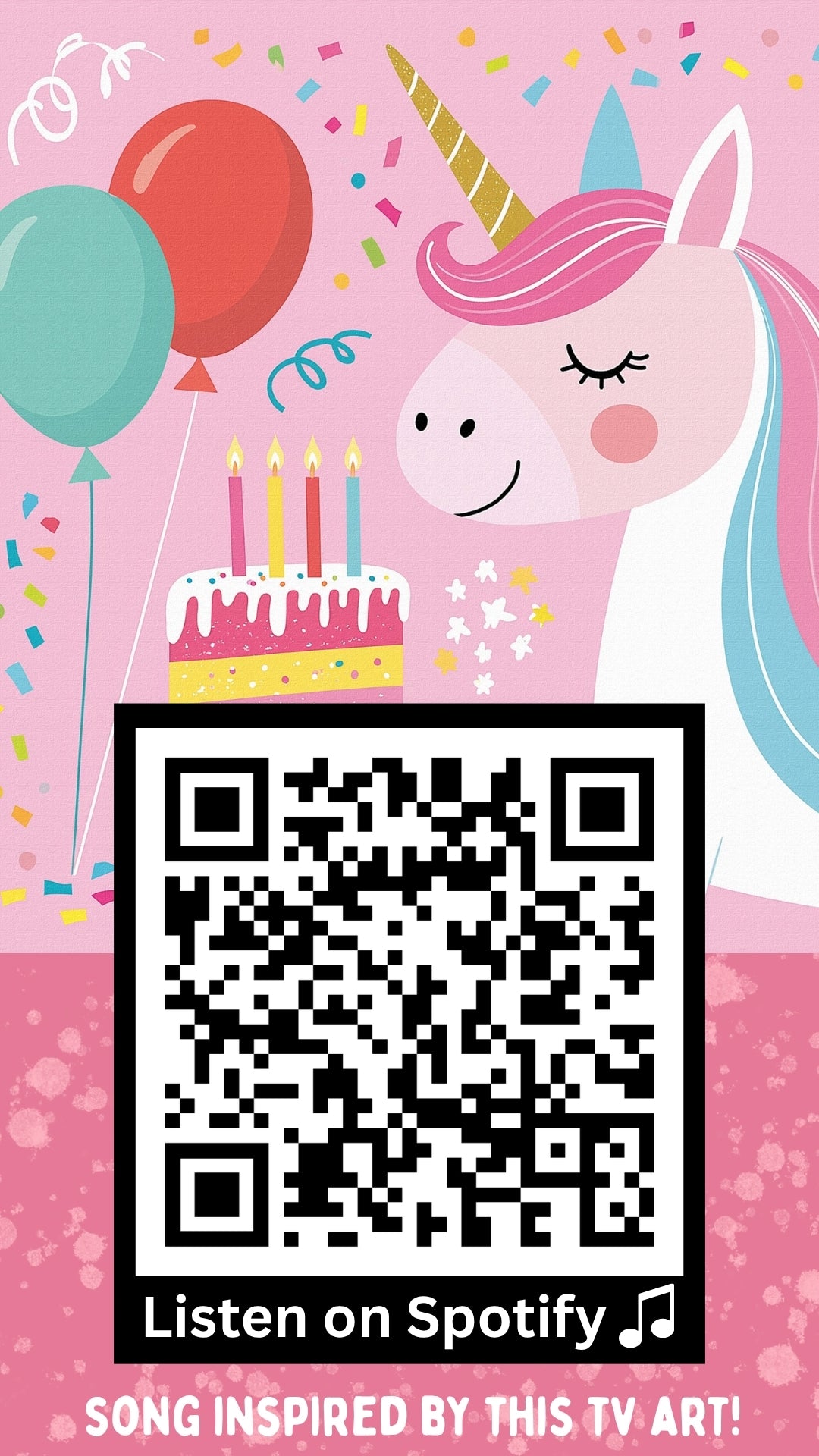Magical Unicorn Birthday song - Spotify Link