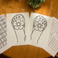 Pedicure Fun Template For Girls, Nail Coloring Pages, Left & Right Foot, Appointment Book and Money Bills, 4 Pages PDF Instant Download