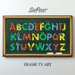Frame TV Art For Kids | Cute Cartoon Alphabet | Children's Educational TV Art preview