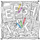 Alphabet Mandala Coloring Pages For Kids preview 3