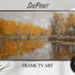 Samsung Frame TV Art | Autumn Day By The River preview