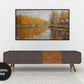 Samsung Frame TV Art | Autumn Day By The River preview 2