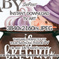 Baby Shower TV Display | "A Baby Is Brewing" Halloween Theme | Digital Download, close up view