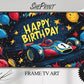 Samsung Frame TV Art For Kids | Happy Birthday Formula 1 Art For Boys preview