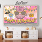 Groovy Disco Birthday Frame TV Art | Girls Birthday Party Backdrop | Digital Download preview in kids room