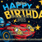  Frame TV Art For Kids | Happy Birthday Racing Car Art For Boys close up look