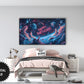 Birthday Frame TV Art, Space Fantasy Birthday Party TV Art For Teens, Girls And Boys preview in kids bedroom