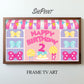  Frame TV Art | Bowtique Theme Birthday Party For Girls For Girls Turning 2 preview on TV screen