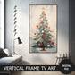 Christmas Tree Vertical Frame TV Art preview