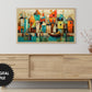 Samsung Frame TV Art Abstract Houses | Cubism Art | 3840x2160 pixels JPEG | Digital TV Art | Instant Download