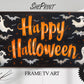 Frame TV Art Halloween | Cute Non Scary Halloween TV Banner preview