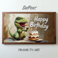 Frame TV Art For Kids | Happy Birthday | Dinosaur Themed Birthday Party