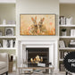 Frame TV Art Easter Bunnies preview in modern living room