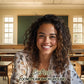 Zoom Background For Teachers, Empty Vintage Classroom clear version preview