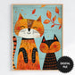 Fall Wall Art For Kids, 9 Back To School Prints For Kids, Cute Cats Print Preview