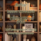 Fall Zoom Background: Autumn Home Office Bookcase Backdrop, blur full
