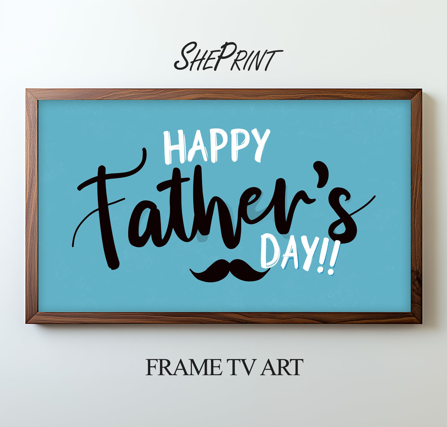 Happy Father’s Day Frame TV Art | Modern Dad Quote Digital Download | Samsung Frame TV Art | Father’s Day TV Decor