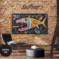 Samsung Frame TV Art | Fish Art Brut | Outsider Art | Digital TV Art | preview in industrial designed room