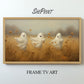 Halloween TV Art, Ghosts In Golden Field Painting