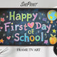 School Written on School Board | Digital TV Art preview