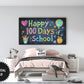 Samsung Frame TV Art For Kids | Happy 100 Days Of School Written on School Board preview in teen room