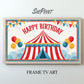 Circus Carnival Birthday Party Frame TV Art For Kids preview on Samsung Frame Tv