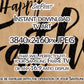 Happy Father’s Day Frame TV Art | Rustic Neutral Banner | Modern Farmhouse | Digital Download close up look