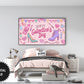 Happy Galentine's Day TV Art For Girls preview in teen room