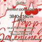 Galentine's Day TV Art For Girls | Samsung Frame Banner close up view