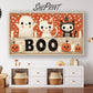 Halloween Boho Style Frame TV Art For Kids preview in kids room
