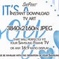 It’s a Boy Frame TV Art – Blue Baby Shower Decor | Baby Boy Digital Download close up look