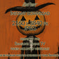 Vertical Frame TV Art, Cute Halloween Jack O'Lantern close up view