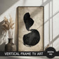 Japandi Zen Minimalism Vertical TV Art, Wabi-Sabi Abstract preview 2