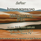 Earth Tones Landscape Frame TV Art | Abstract TV Art | Digital TV Art | Instant Download close up view 100%