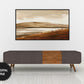 Warm Earth Tones Landscape Frame TV Art closer look