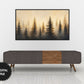 Winter Misty Forest Frame TV Art preview in minimalist ambience