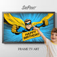 Frame TV Art For Kids | Happy Birthday Superhero Themed Party | Comic Style preview