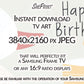 First Birthday Frame TV Art: One Silly Goose | Party TV Backdrop | Digital Download 3840x2160px JPG close up look