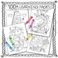 100+ Printable Kids Learning Pages, Number Coloring Preschool Worksheets preview