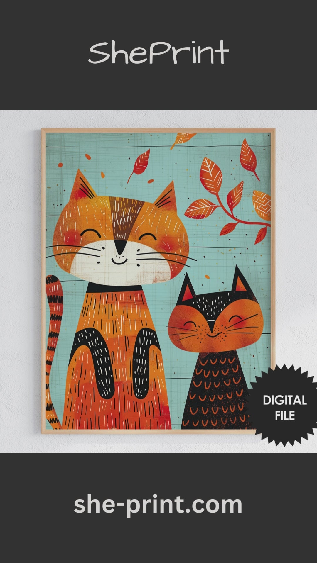 Fall Wall Art For Kids, 9 Back To School Prints For Kids, video