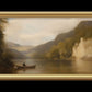 Enjoy video with this art - Moody Landscape Tranquil River View 