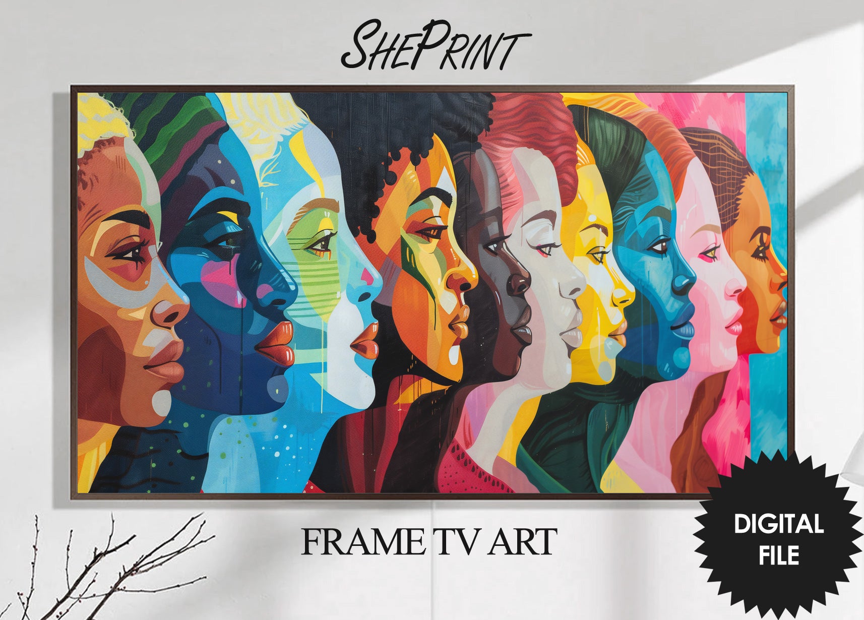 Frame TV Art | Pride Diversity Abstract Art preview