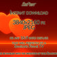 Samsung Frame TV Art | Romantic Sunset Glowing Hearts | Valentines Day Banner | Digital Download